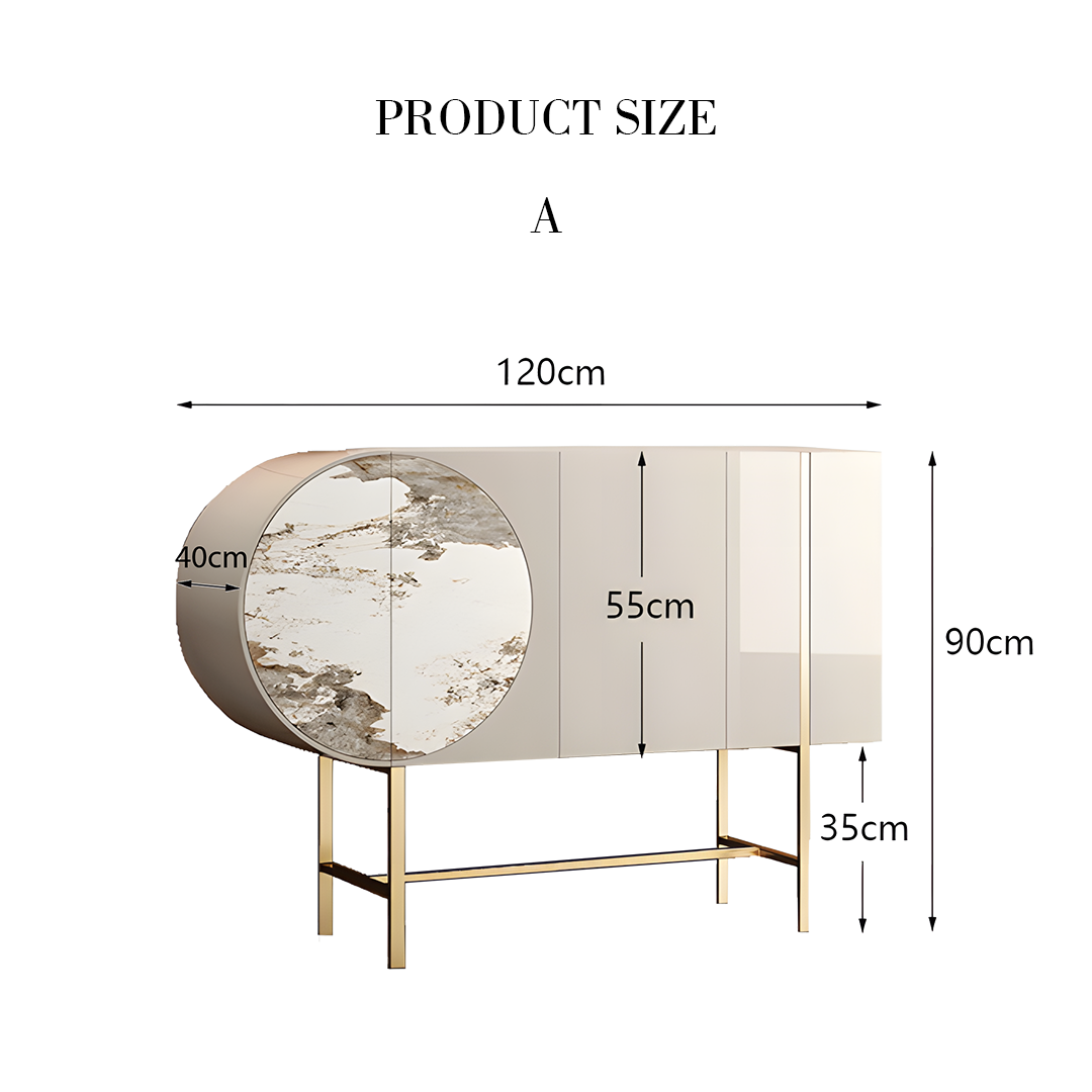 Isadora Decor Sideboard, Hallway Sideboard, Large Sideboard-Weilai Concept-Weilai Concept