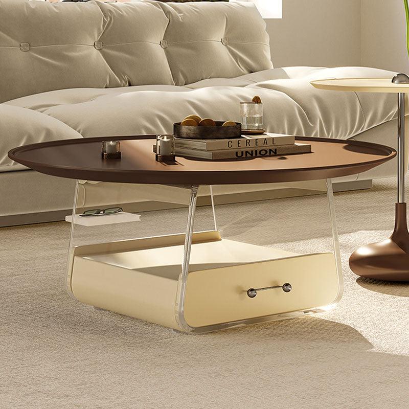 Meral Stylish Coffee Table Set, Stainless Steel - Weilai Concept