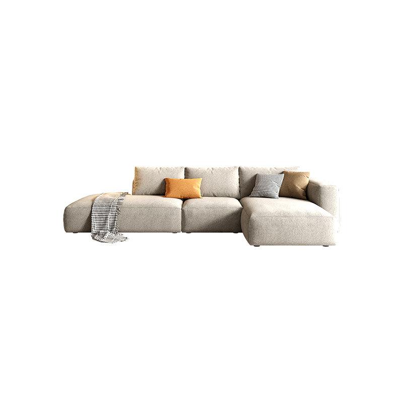 Lionel Three Seater Sofa, Linen-Weilai Concept