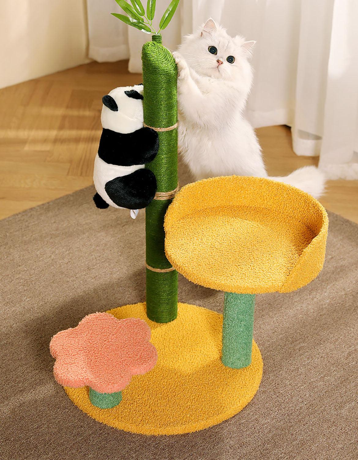 Derby and Panda, Cat Toy, Cat Tree-Weilai concept-Weilai concept