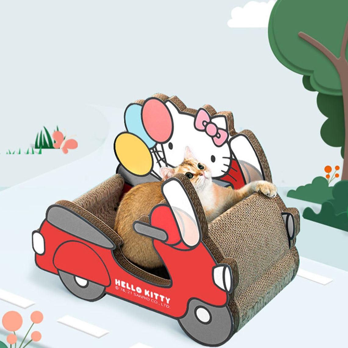 Pipi's Car, Cat Scratching Post, Cat Toy, Cardboard-Weilai concept-Weilai concept