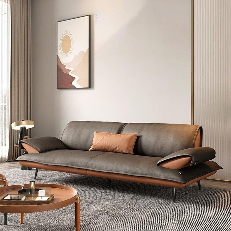Julius S25 Three Seater Sofa, Leather-Weilai Concept