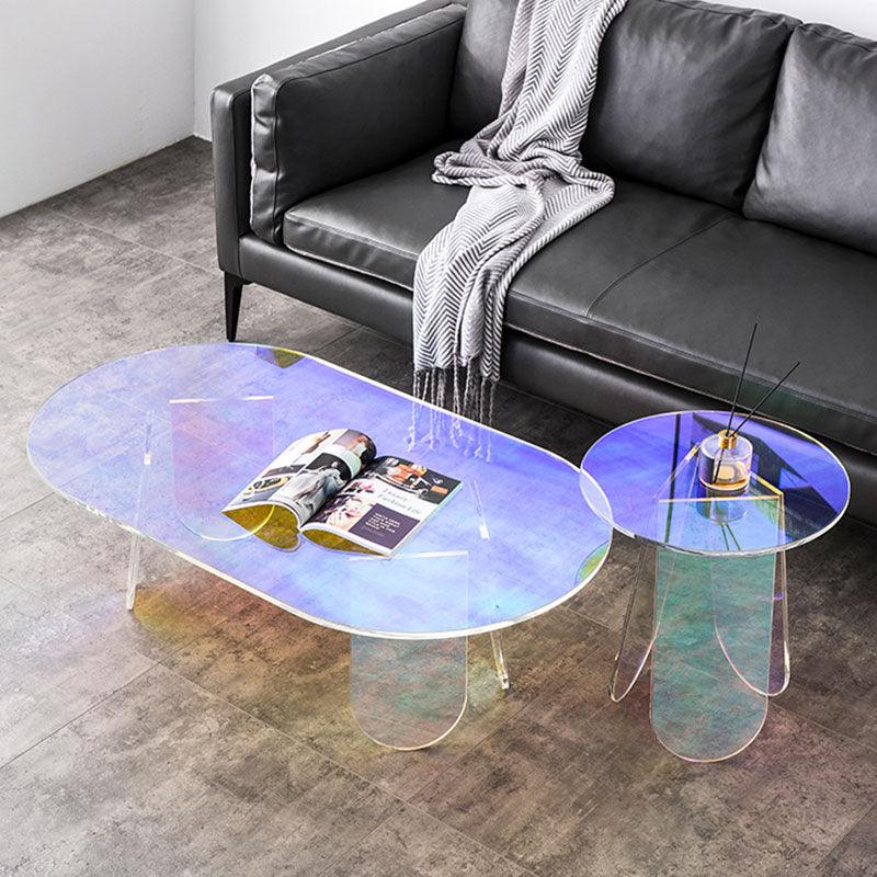 Osby Acrylic Coffee Table-Weilai Concept