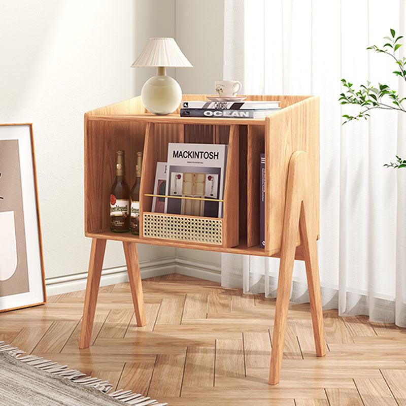 Calvin Side Table with Mini Book Storage-Weilai concept-Weilai Concept