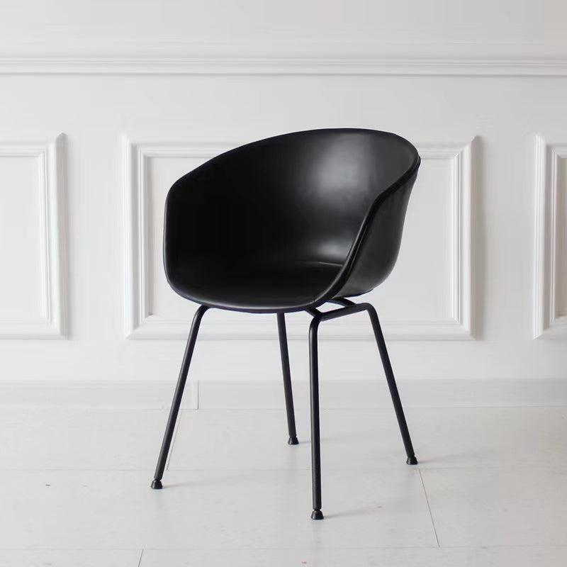 Herron Dining Chair, Leather - Weilai Concept